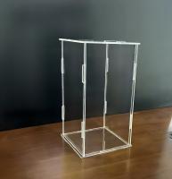 Caja De Exhibición De Acrílico Transparente 1pc Para Muñecas/Juguetes/Modelos Soporte De Almacenamiento Para Escritorio Protección Contra Polvo Estilo Moderno - details 1