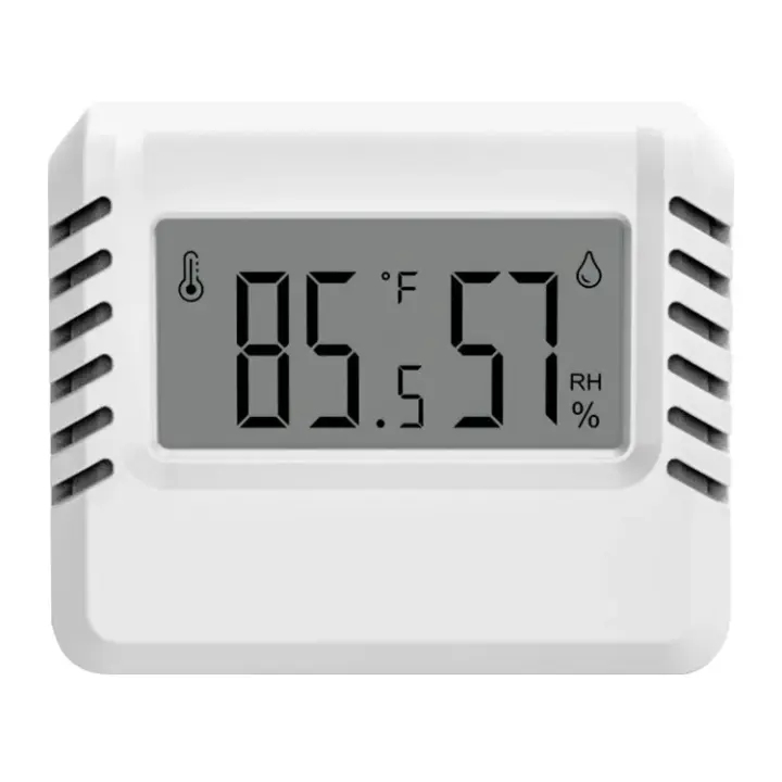 Termómetro Y Higrómetro Digital Mini LCD Medidor De Temperatura Y Humedad Para Interior Con Sensor Máximo/Mínimo Medición En °C/°F Pantalla De 1.9 Pulgadas - 1