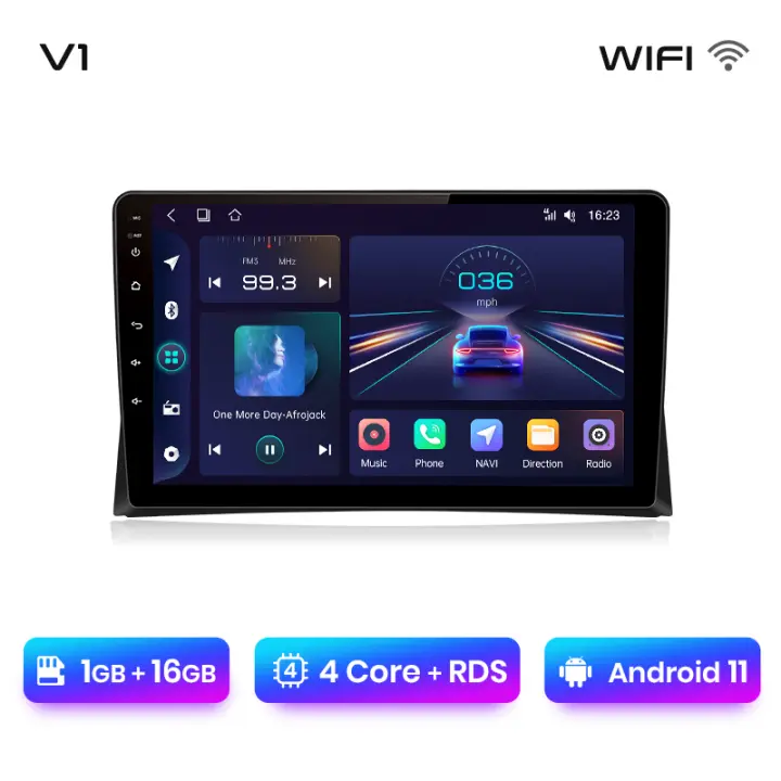 Junsun Android 13 Radio Para Multivan Transporter 2008 2009 2010 2011 2012 2013 2014 2015 DSP Navegación GPS Reproductor Multimedia 2 DIN Inalámbrico CarPlay Android Auto Radio - 1