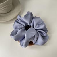 Scrunchies De Satén Para Mujer Accesorios De Cabello Textura Esmerilada Gomas Elásticas Para Pelo Complementos De Moda - details 6