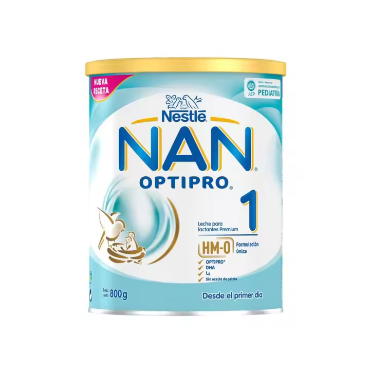 NAN 1 OPTIPRO LECHE LACTANTES 800 G - 1