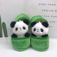Llavero De Peluche Panda Unisex Con Tubo De Bambú Figura De Cartoon Decoración De Hogar Lindo Regalo Para Todas Las Edades - details 2