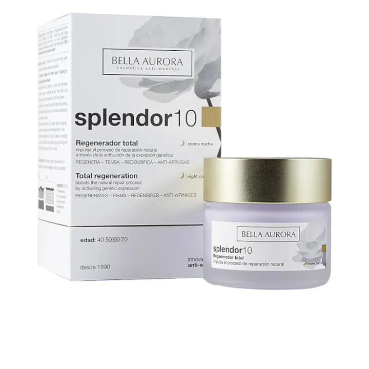 Bella Aurora Splendor 10 Regenerador Total Noche 50 ml ✅ Entrega 24/72h - 1