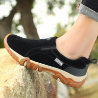 Zapatos De Cuero Para Hombre Casual Transpirables Mocasines De Senderismo No Slip Para Exterior Zapatos De Deporte Para Adultos - details 11
