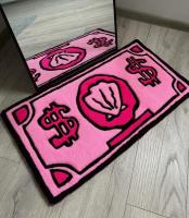 VIKAMA Alfombra De Cashmere Creativa Y Cartoonista Antideslizante Para Sala De Estar Dormitorio Baño Porche Decoración Del Hogar Material Suave 100% Lana - details 8