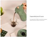 CREATE - Cafetera italiana eléctrica con función de mantener caliente - THERA MOKA ELECTRIC - details 2