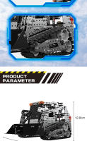 Camión Descargador RC Tracked 2.4G 10CH Con Cuerpo De Acero Inoxidable Vehículo De Construcción DIY Para Juego Educativo Para Niños - details 8