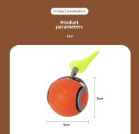 Juguete Interactivo Para Gatos Bola Recargable Por USB Modos De Juego Adaptativos Superficie Texturada Con C Cola Simulada - details 15