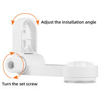 Cámara IP FUERS 4K 8MP WiFi Con Soporte Ajustable Tuya Seguridad Doméstica Vigilancia Wireless Monitor Bebé Mini Cámara Blanco - details 4