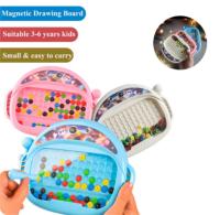 Tablero De Dibujo Magnético Para Niños Con Pluma Y Cuentas Juguete Educativo Sensorial Montessori Regalo Para Niños Y Niñas - details 7