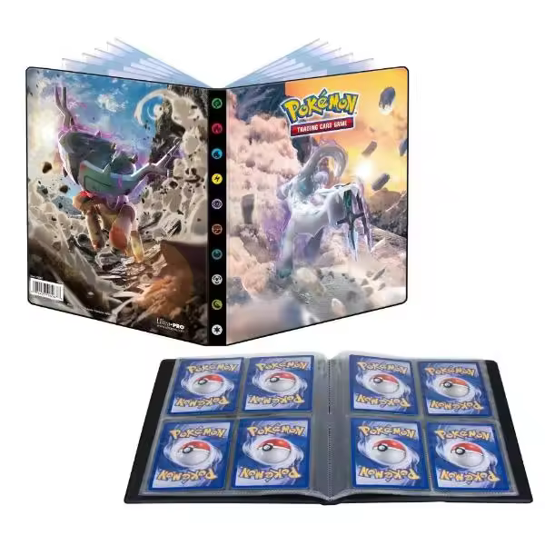 GAMEVISION Ultra Pro Pokemon Portafolio 4 Bolsillos 10 Páginas Escarlata y Violeta 2 - 1