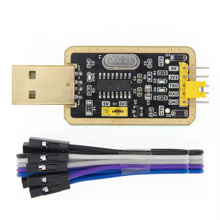 Módulo CH340G CH340E Convertidor USB a TTL UART 3.3V 5V Regulador De Voltaje Tenstar Robot Nuevo De China - 1