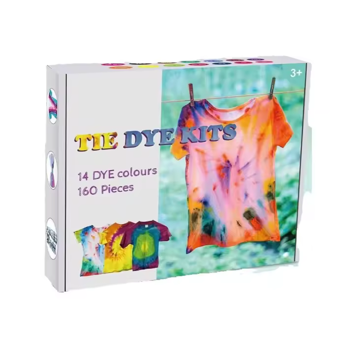 SET de PINTURAS TEXTILES, 14 tipos de colorantes de teñir textiles, arte para niños y adultos - 1