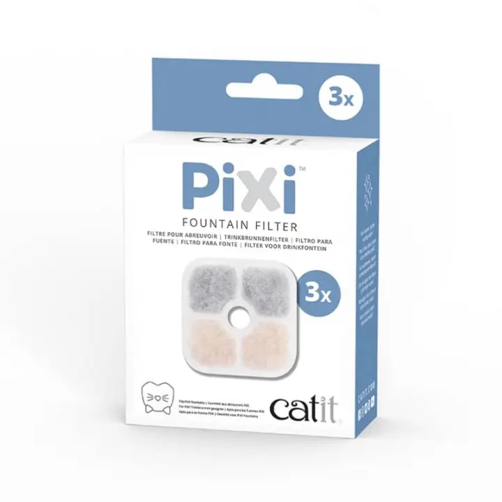 Catit PIXI Filtros para Fuentes Pack de 3 uds - 1