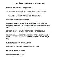 Lámpara Nocturna LED Xiaomi Mijia 2 Con Sensor De Movimiento Infrarrojo Base Magnética Ajustable Brillo Compatible Con Smart Home - details 15