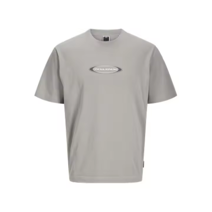 Camiseta JACK & JONES JCOPACER BRANDING PRINT 12273880 GRIS Gris - 1