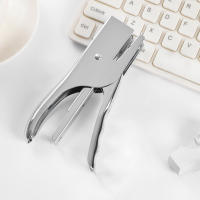 Clavadora Manual De Metal Profesional Duradera Y Estancada Para Oficina Y Estudio Equipo De Oficina De Calidad Regalo Tamaño Normal - details 7