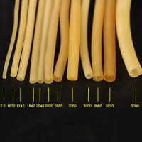 Tubo De Goma Latex De Color Sencillo Para Cañón De Arco Adecuado Para Caza Y Tiro Accesorios De Alta Elasticidad Diámetro 2mm X 5mm/0.08 X 0.2in - details 1