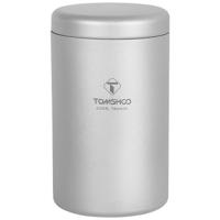 Caja De Té De Titanio Tomshoo Mini Estuche De Alimentos Portátil Ultraligero Para Café Y Especias 35/80/120/200/300ml - details 1