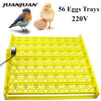 Incubador De Huevos Automático 56 154 Huevos De Pato Pollo En Venta Incubador De Huevo Con Bandeja Giratoria Y Motor 220V - details 1