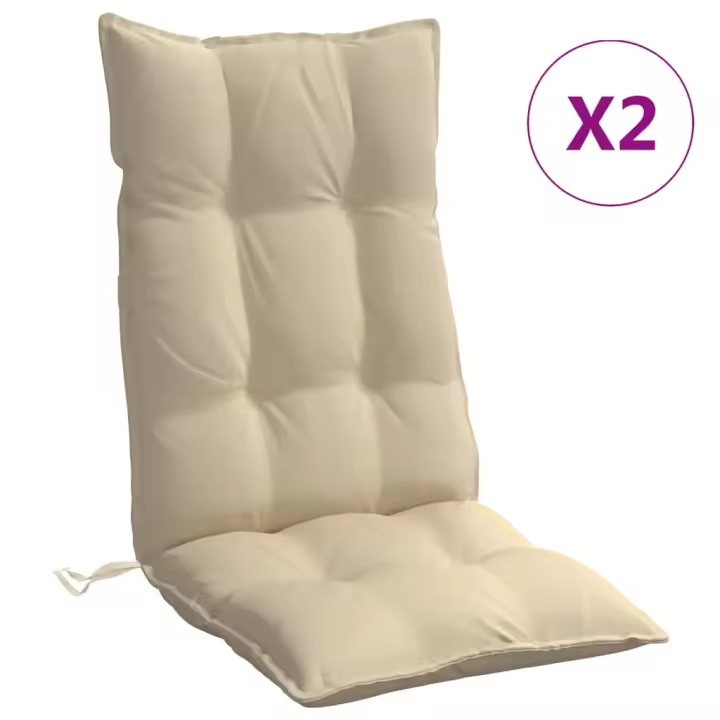 Zapatos de Silla con respaldo alto 2 UDS TARP Oxford beige - 1