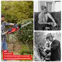 Cordless Electric Hedge Trimmer 22 Inch 15000 RPM Lawn Mower Garden Landscaping Hedge Prunning Electric Tool For Makita 21V Battery - details 5
