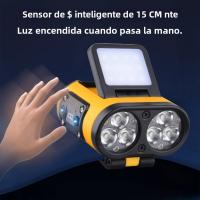 Linterna Frontal LED Con Sensor Inteligente Y Clip Recargable Tipo-C Con Pantalla De Energía Para Ciclismo Pesca Camping Y Otros Uso Exterior - details 3