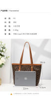 Bolso De Mano Grande Con Cremallera Bolso De Mamá Tendencia 2024 Estampado De Triángulo Tejido Generoso Capacidad Grande Estilo Hobos - details 12