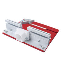 Kit De Elevador De Ruteador Para Carpintería - Placa De Inserto Para Mesa De Ruteador Aluminio Con Guía De Miter Y Bracket Para Motores De 65mm - details 7