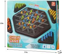 Juego De Tablero Interactivo Para Familia Y Amigos Juego De Batalla De Triggle Chess Con Cuerda De Goma Para Niños Juguetes De Estrategia Regalo Para Fiesta - details 2