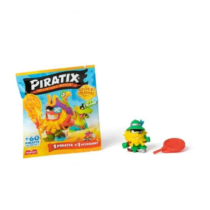 Sobre Piratix Golden Treasure Serie 1 incluye un Piratix y un accesorio - 1