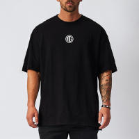 Camiseta Casual Para Hombre De Talla Grande Con Manga Corta Para Gimnasio Y Fitness Transpirable Absorbe La Sudoración Rápida Secado Ideal Para Verano - details 1