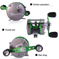 Carrete De Pesca Sougayilang XLT4000-6000 Para Agua Salada Resistente Carrete De Caña De Pescar Con Arrastre Máximo De 25kg Para Pesca En Oceano Y Río - details 2