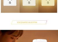 Lámpara Nocturna LED Con Sensor De Movimiento Para Niños Decoración De Dormitorio Pasillo Escaleras WC Lámpara Nocturna EU US Plug - details 10