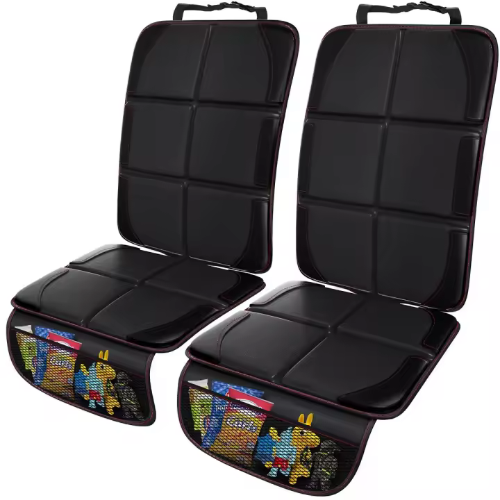 Protector De Asiento De Coche Para Niños Cubierta Universal Para Automóvil Almohadilla De Protección Antideslizante Accesorios De Coche - 1