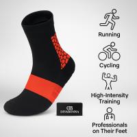 DEBEKOR PRO SPORT Pack 3 Calcetines Deportivos Hombre – Compresión, Sin Costuras, Antideslizantes, Transpirables - details 1