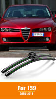 Limpia Parabrisas Delantero Alfa Romeo 159 2004-2011 Plegable De Bony Natural De Goma Resistentes a Alta Y Baja Temperatura Accesorios De Coche - details 0