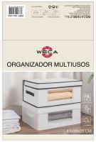 WECA FAMILY PEVA ORGANIZADOR MULTIUSOS CON VENTANA - details 0