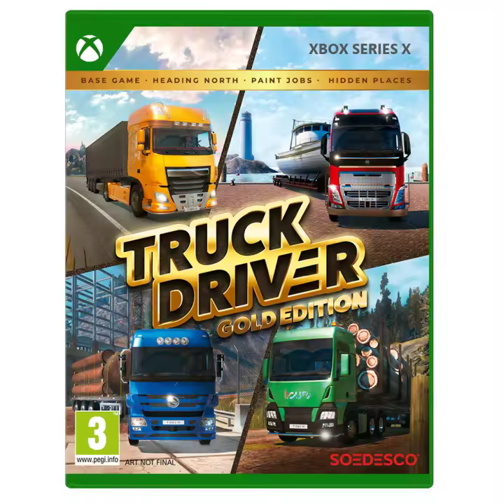 TRUCK DRIVER GOLD EDITION XBOX SERIES X - Nuevo a Estrenar - PAL España - Tesura Games - PREVENTA - Lanzamiento 27/06/25 - 1