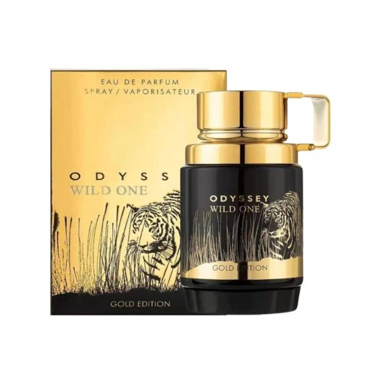 Armaf - Eau de Parfum Odyssey Wild One Gold Edition EDP 100 ml masculino de familia olfativa amaderada especiada, con… — oferta en Miravia