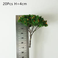 20Pcs Árboles De Escala Para Modelos De Ferrocarril Y Micro Paisaje Diorama Decoración De Callejones Y Edificios Para Juguete De Regalo Para Niños - details 3
