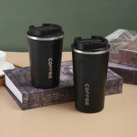 Taza Térmica De Acero Inoxidable 380/510ml Para Viaje Y Oficina Termo Antigoteo Con Capacidad Grande Y Estilo De Negocios - details 10
