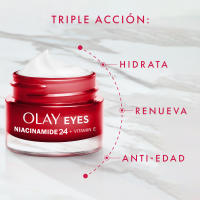 Olay Niacinamida 24 + Vitamina E, Crema Contorno De Ojos, Con Niacinamida Pura Al 99% Y Vitamina E, Hidratante Y Revitalizadora, 15 ml - details 1