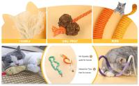 3pc, Juego De Cuerda Para Morder De Gato, Cuerda Para Moler Los Dientes De Gato, Juego Duradero De Limpieza Oral Para Gatos, Juego Masticable Para Gatos De Interior - details 2