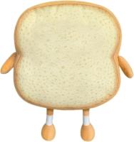 Almohada en rebanadas de pan tostado, almohada de sudadera con forma de Pan, cojín de sofá de comida de pan tostado suave con Expresión facial, Muñeco de Plush de Juguete - details 1
