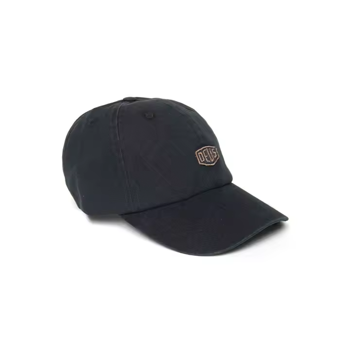 Gorra Deus Ex Machina Shield Standard Dad para hombre en color negro - 1