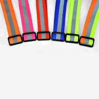 Chaleco De Seguridad Elástico Ajustable Para Correr Y Ciclar Con Cinturones Reflejos Nocturnos Para Adultos Y Niños Ropa Deportiva Con Bandas Adelantadas Unisex Material De Poliéster - details 12