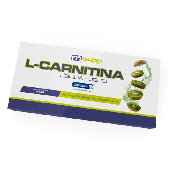 L-Carnitina - 20 Viales MM Supplements - 1