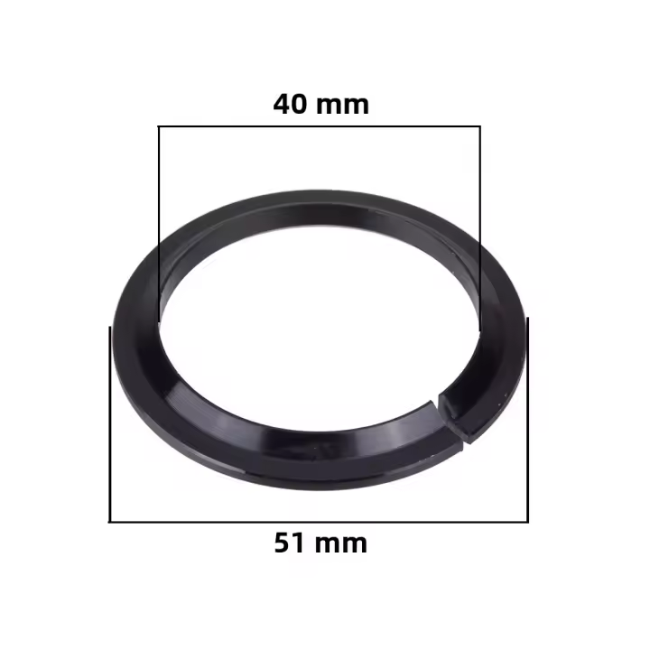 Adaptador De Conversión De Coronado De Bicicleta ZTTO Base De Juego De Aleación De Aluminio 39.8mm 1 1/2" Tapered 28.6mm Tubo Recto Para Manillar De Bicicleta - 1