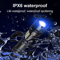 Linterna Táctica Recargable Super XHP130 LED Potente Con Luz De Trabajo 12H Torcha Alta Potencia USB Impermeable Para Camping - details 11